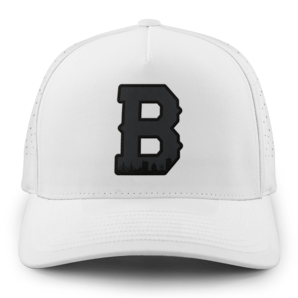 Boston Block B Skyline Blackout Performance Hat - Chowdaheadz