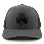 Boston Shamrock Skyline Blackout Classic Snapback Trucker Hat