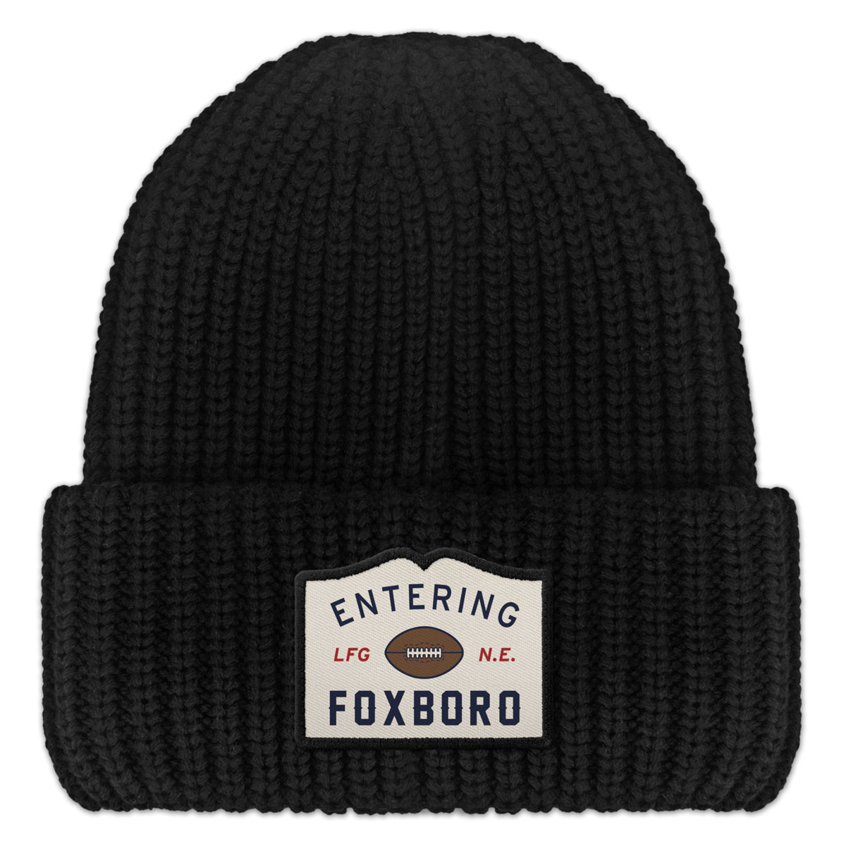 Entering Foxboro Chunky Knit Winter Hat
