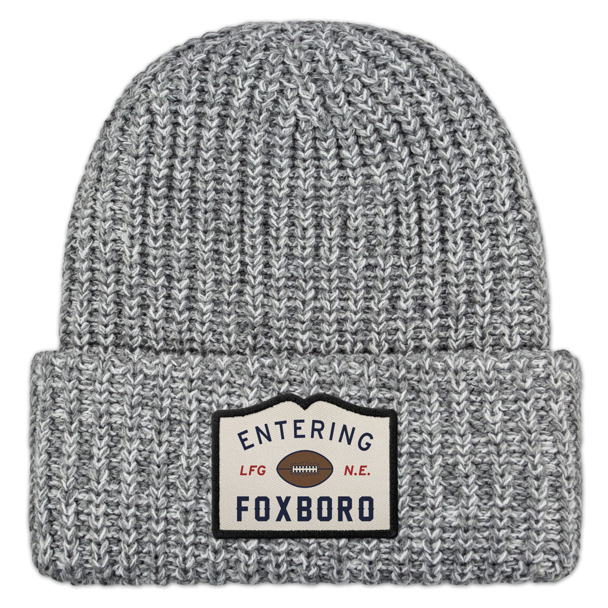 Entering Foxboro Chunky Knit Winter Hat