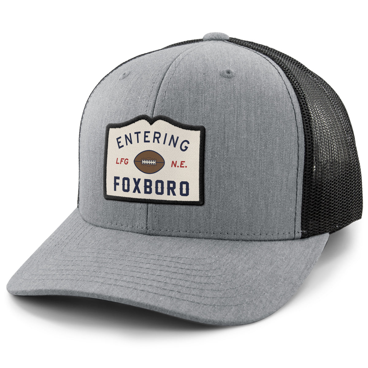 Entering Foxboro Classic Snapback Trucker Hat - Chowdaheadz