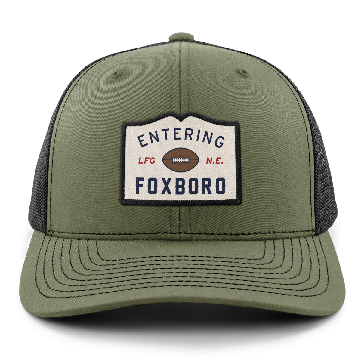 Entering Foxboro Classic Snapback Trucker Hat - Chowdaheadz