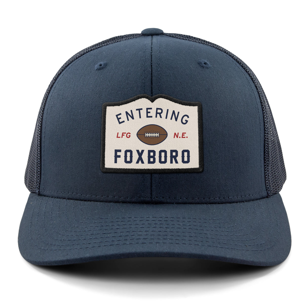 Entering Foxboro Classic Snapback Trucker Hat - Chowdaheadz