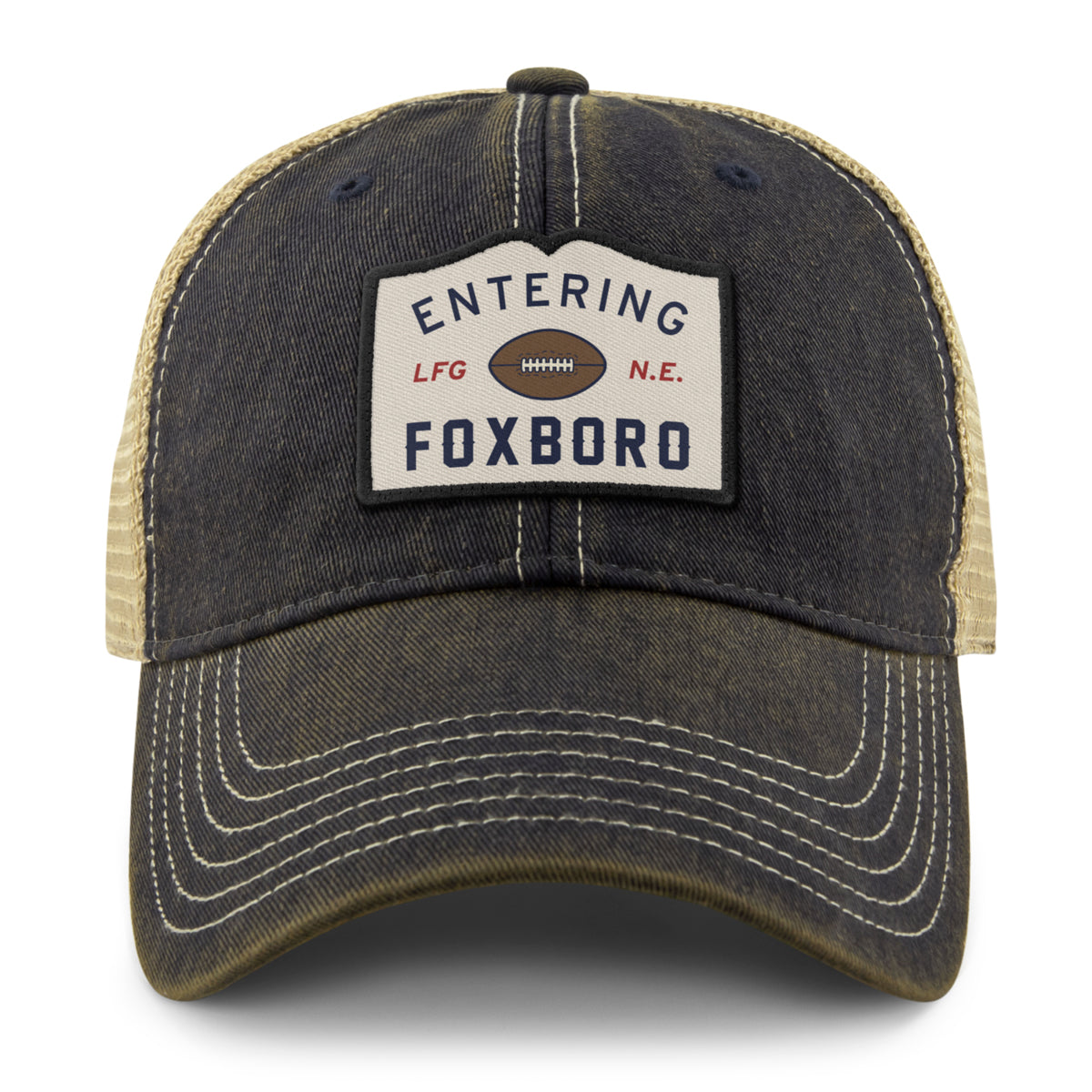 Entering Foxboro Dirty Water Trucker Hat - Chowdaheadz