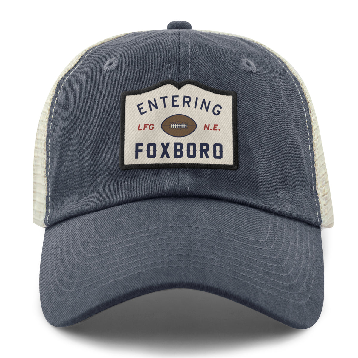 Entering Foxboro Relaxed Trucker Hat - Chowdaheadz