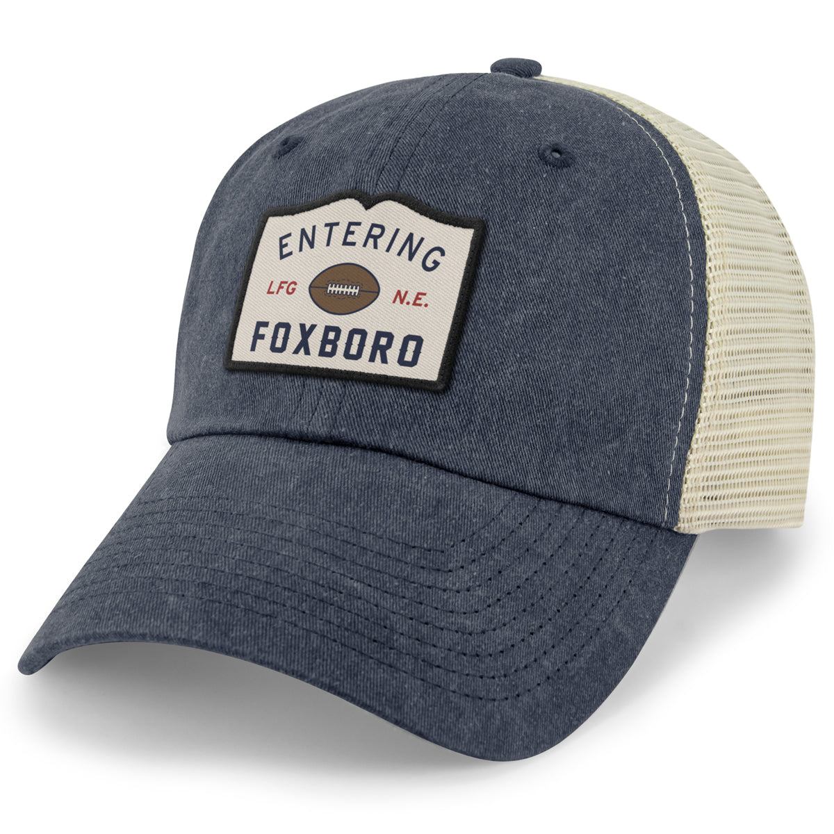 Entering Foxboro Relaxed Trucker Hat - Chowdaheadz