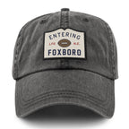 Entering Foxboro Washed Dad Hat