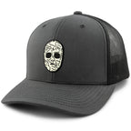 Boston Hockey Mask Classic Snapback Trucker Hat - Chowdaheadz