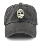 Boston Hockey Mask Washed Dad Hat - Chowdaheadz