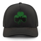 Green Tonal Shamrock Boston Skyline Performance Hat - Chowdaheadz