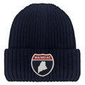 Maineiac Interstate Patch Chunky Knit Winter Hat - Chowdaheadz