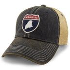 Maineiac Interstate Patch Dirty Water Trucker Hat - Chowdaheadz