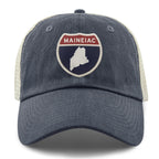 Maineiac Interstate Sign Relaxed Trucker Hat - Chowdaheadz