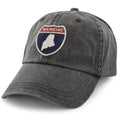 Maineiac Interstate Sign Washed Dad Hat - Chowdaheadz