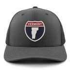 Vermont Interstate Sign Classic Snapback Trucker Hat