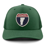 Vermont Interstate Sign Classic Snapback Trucker Hat