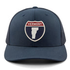 Vermont Interstate Sign Classic Snapback Trucker Hat
