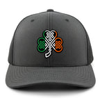 Irish Knot Shamrock Classic Snapback Trucker Hat - Chowdaheadz