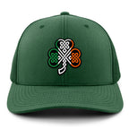 Irish Knot Shamrock Classic Snapback Trucker Hat - Chowdaheadz