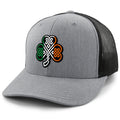 Irish Knot Shamrock Classic Snapback Trucker Hat - Chowdaheadz