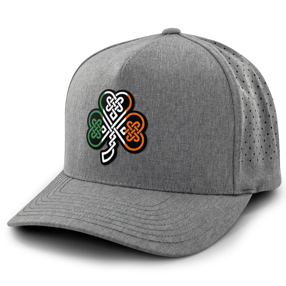 Irish Knot Shamrock Performance Hat - Chowdaheadz