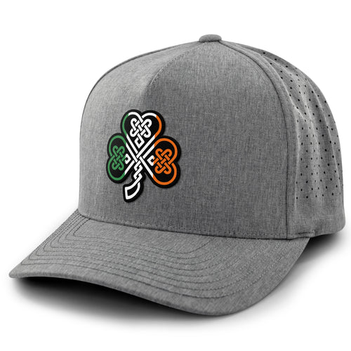 Irish Knot Shamrock Performance Hat - Chowdaheadz