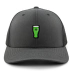Mini Shamrock Green Beer Glass Classic Snapback Trucker Hat - Chowdaheadz