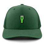 Mini Shamrock Green Beer Glass Classic Snapback Trucker Hat - Chowdaheadz