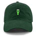 Mini Shamrock Green Beer Glass Dad Hat - Chowdaheadz