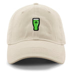 Mini Shamrock Green Beer Glass Dad Hat - Chowdaheadz