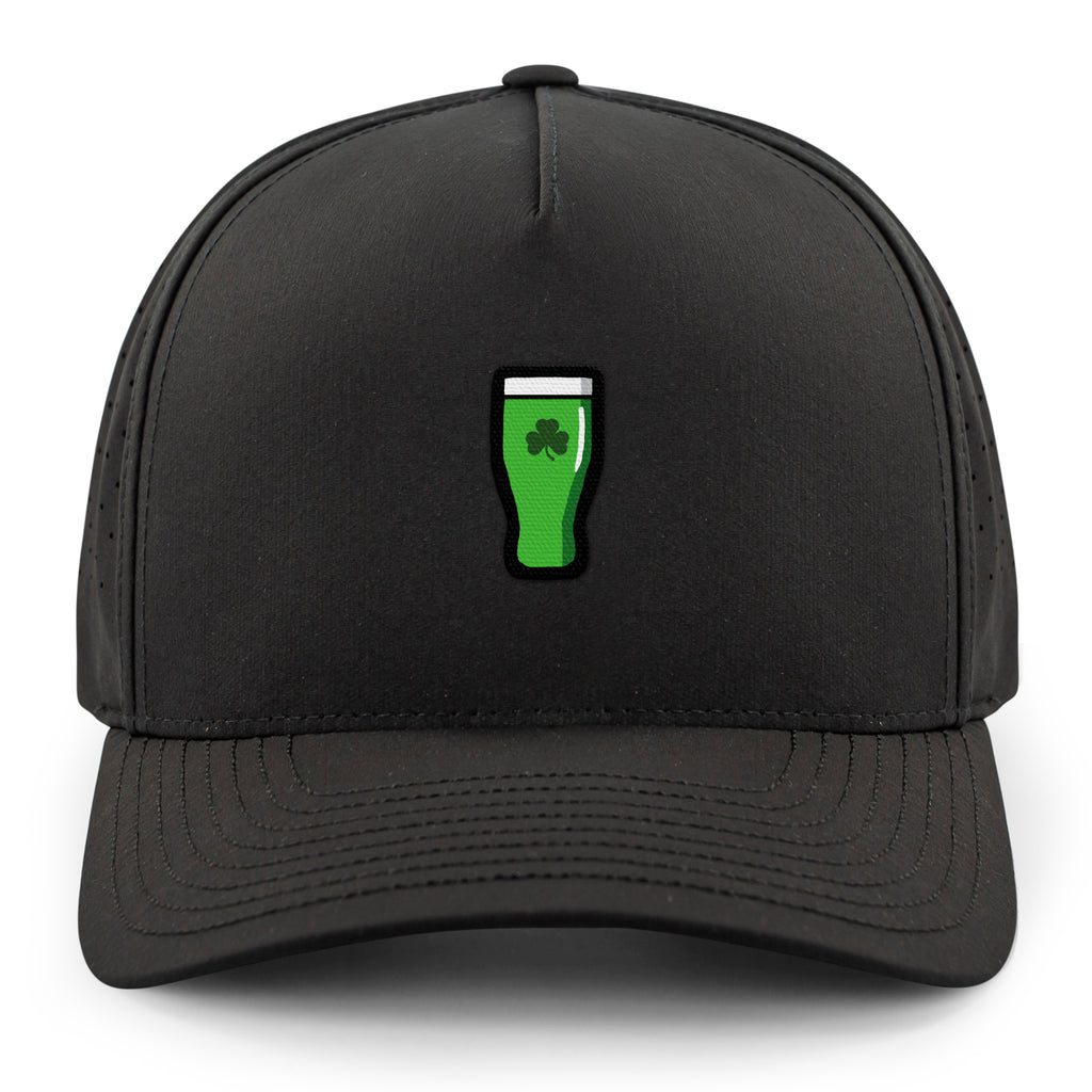 Mini Shamrock Green Beer Glass Performance Hat - Chowdaheadz