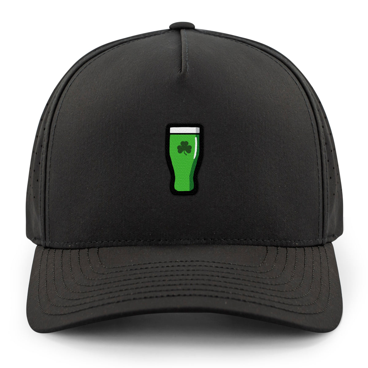 Mini Shamrock Green Beer Glass Performance Hat - Chowdaheadz