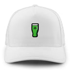 Mini Shamrock Green Beer Glass Performance Hat - Chowdaheadz