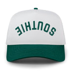 Southie Upside Down Arch Retro Snapback Hat - Chowdaheadz