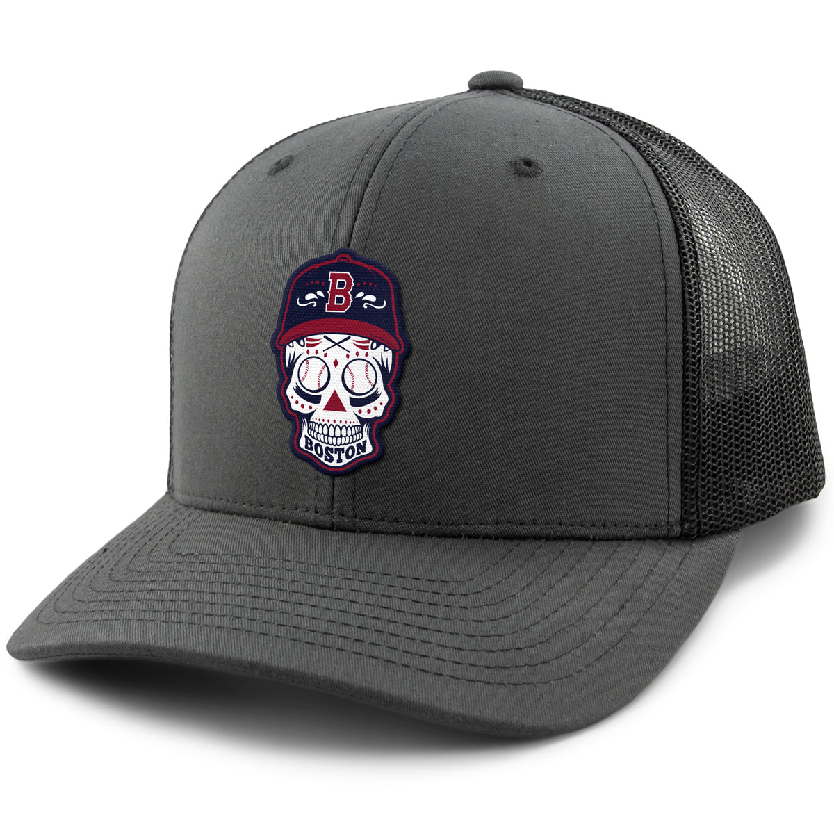 Boston Baseball Dead Head Classic Snapback Trucker Hat