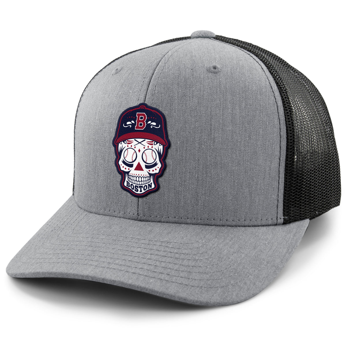 Boston Baseball Dead Head Classic Snapback Trucker Hat