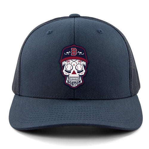 Boston Baseball Dead Head Classic Snapback Trucker Hat