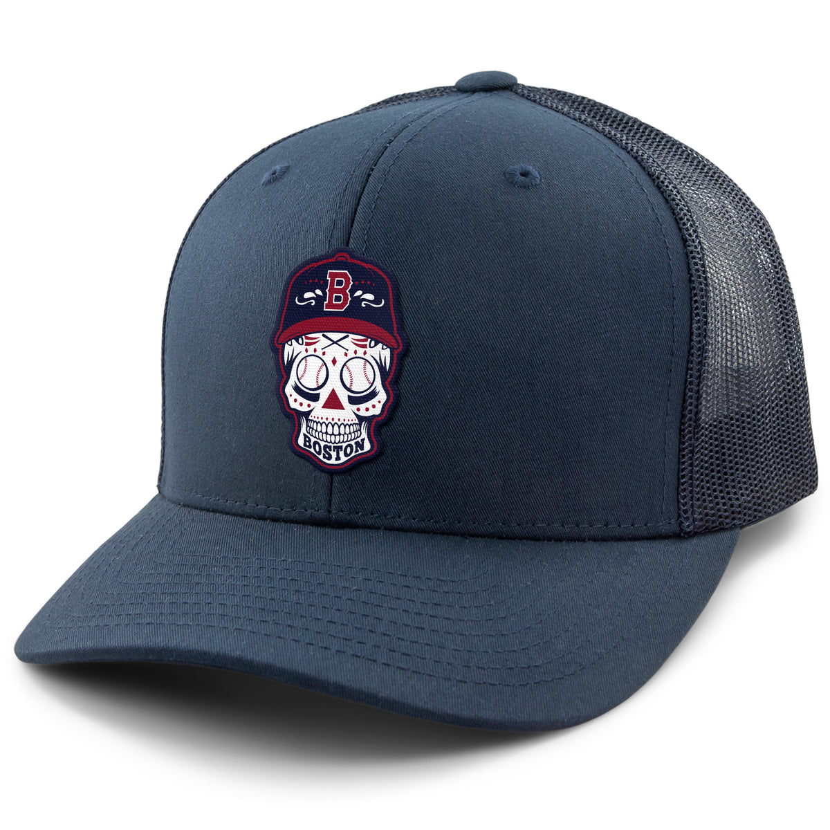 Boston Baseball Dead Head Classic Snapback Trucker Hat