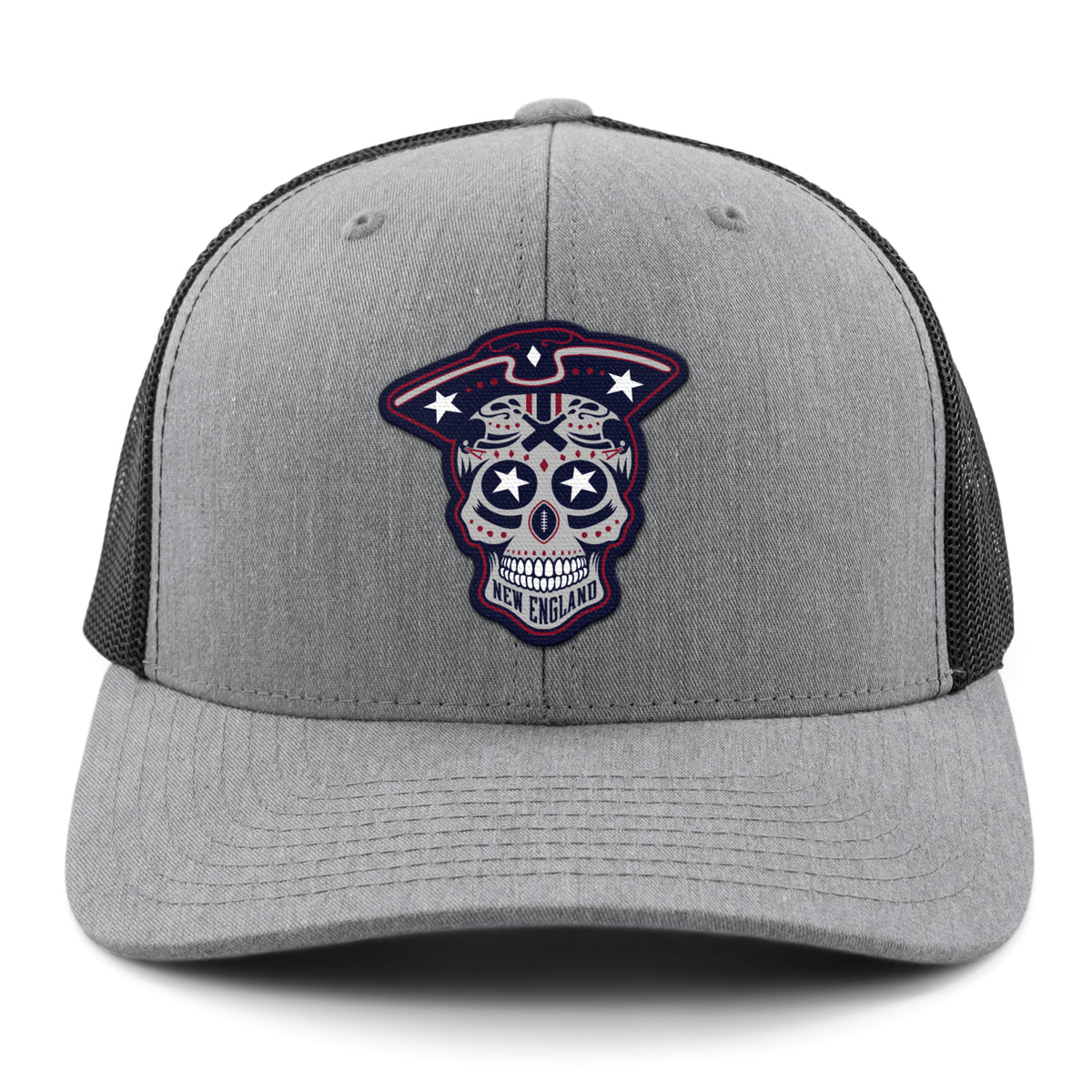 New England Football Dead Head Classic Snapback Trucker Hat
