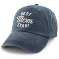 Best Mom Evah Printed Washed Dad Hat