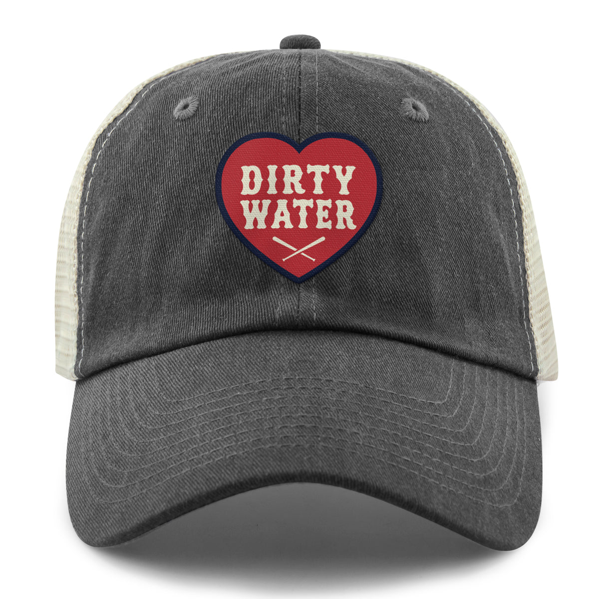 Dirty Water Heart Relaxed Trucker Hat