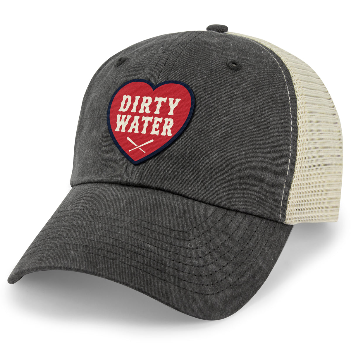 Dirty Water Heart Relaxed Trucker Hat