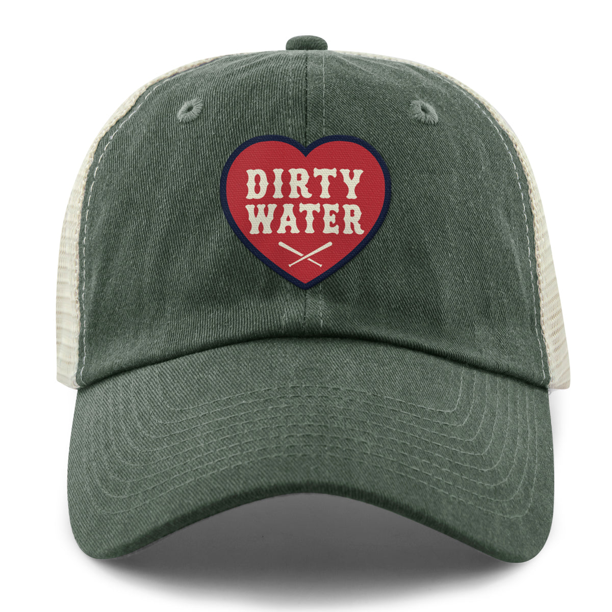 Dirty Water Heart Relaxed Trucker Hat