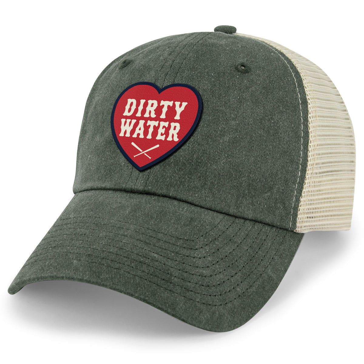 Dirty Water Heart Relaxed Trucker Hat