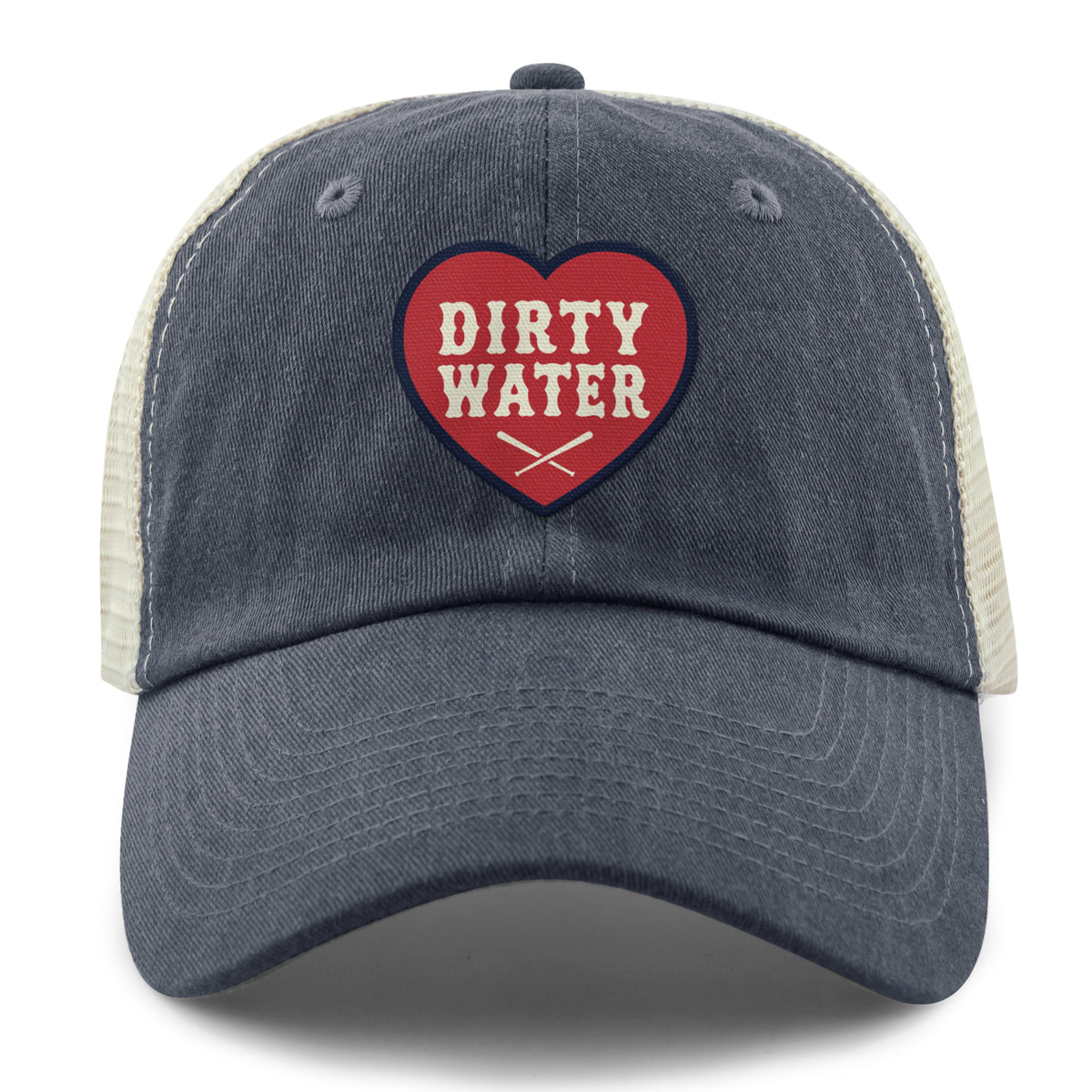 Dirty Water Heart Relaxed Trucker Hat