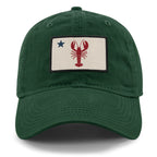 Maine Lobster Flag Dad Hat