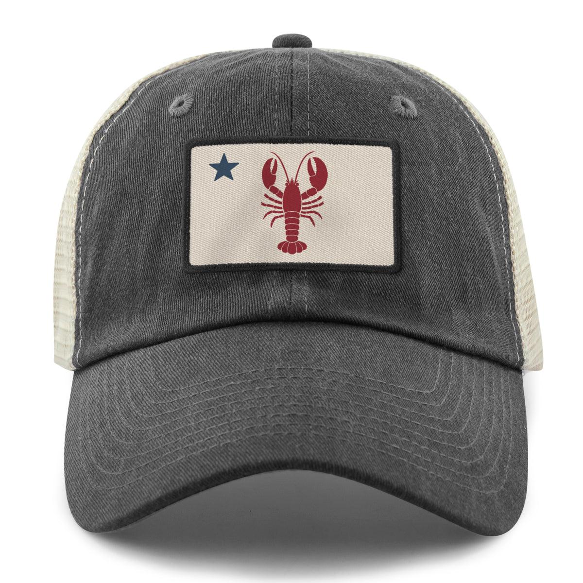 Maine Lobster Flag Relaxed Trucker Hat