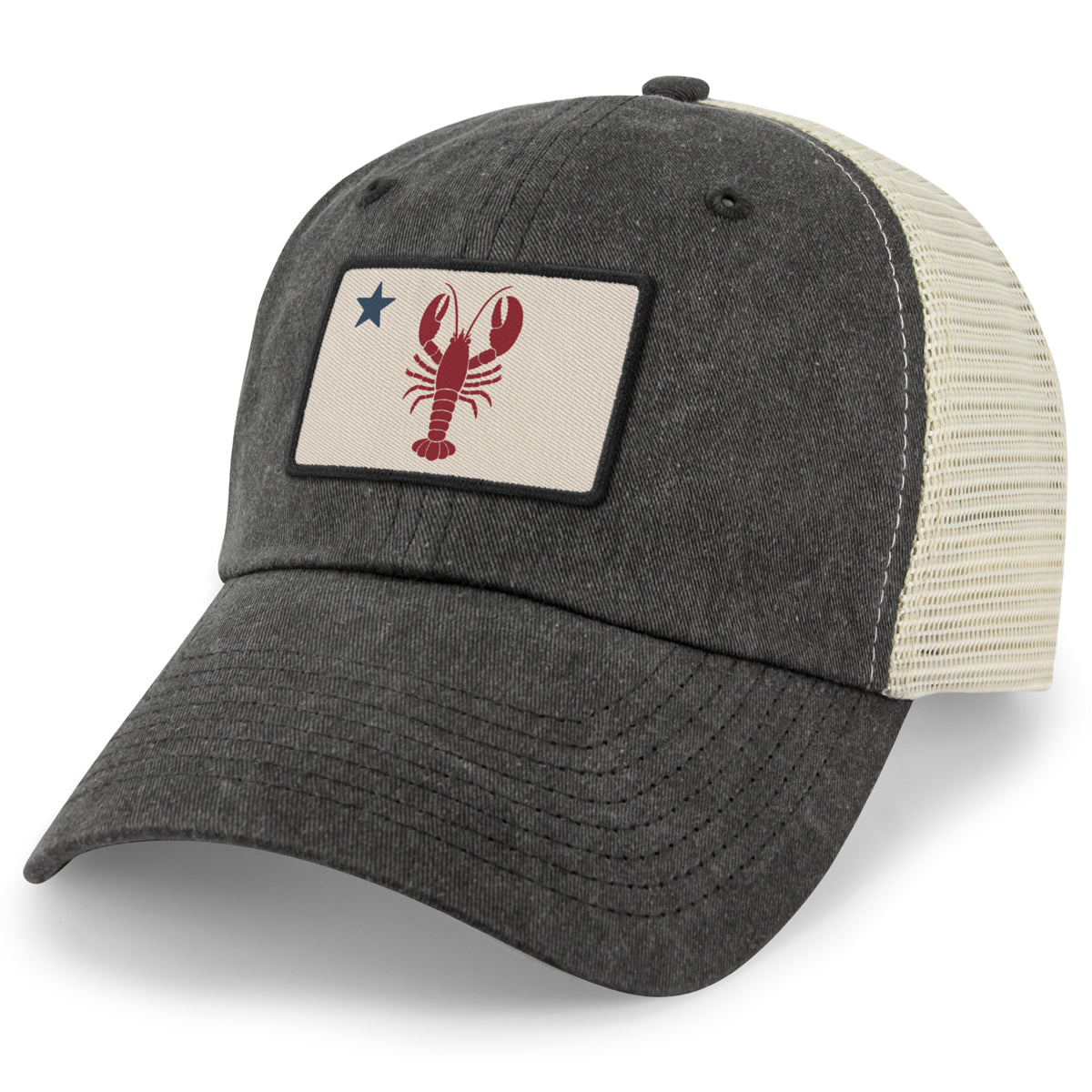 Maine Lobster Flag Relaxed Trucker Hat