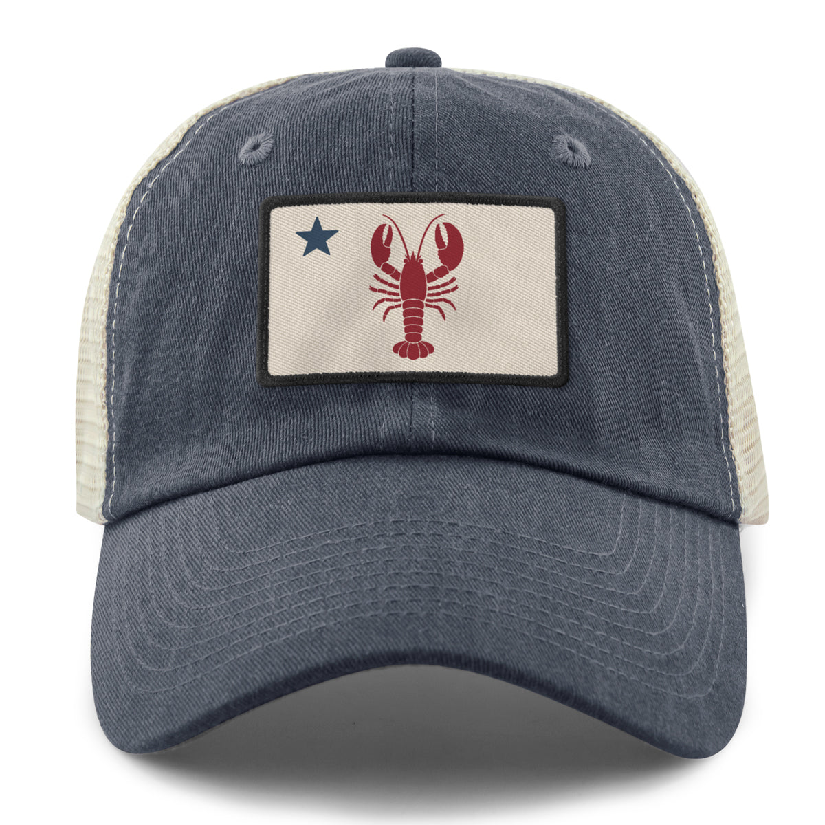 Maine Lobster Flag Relaxed Trucker Hat