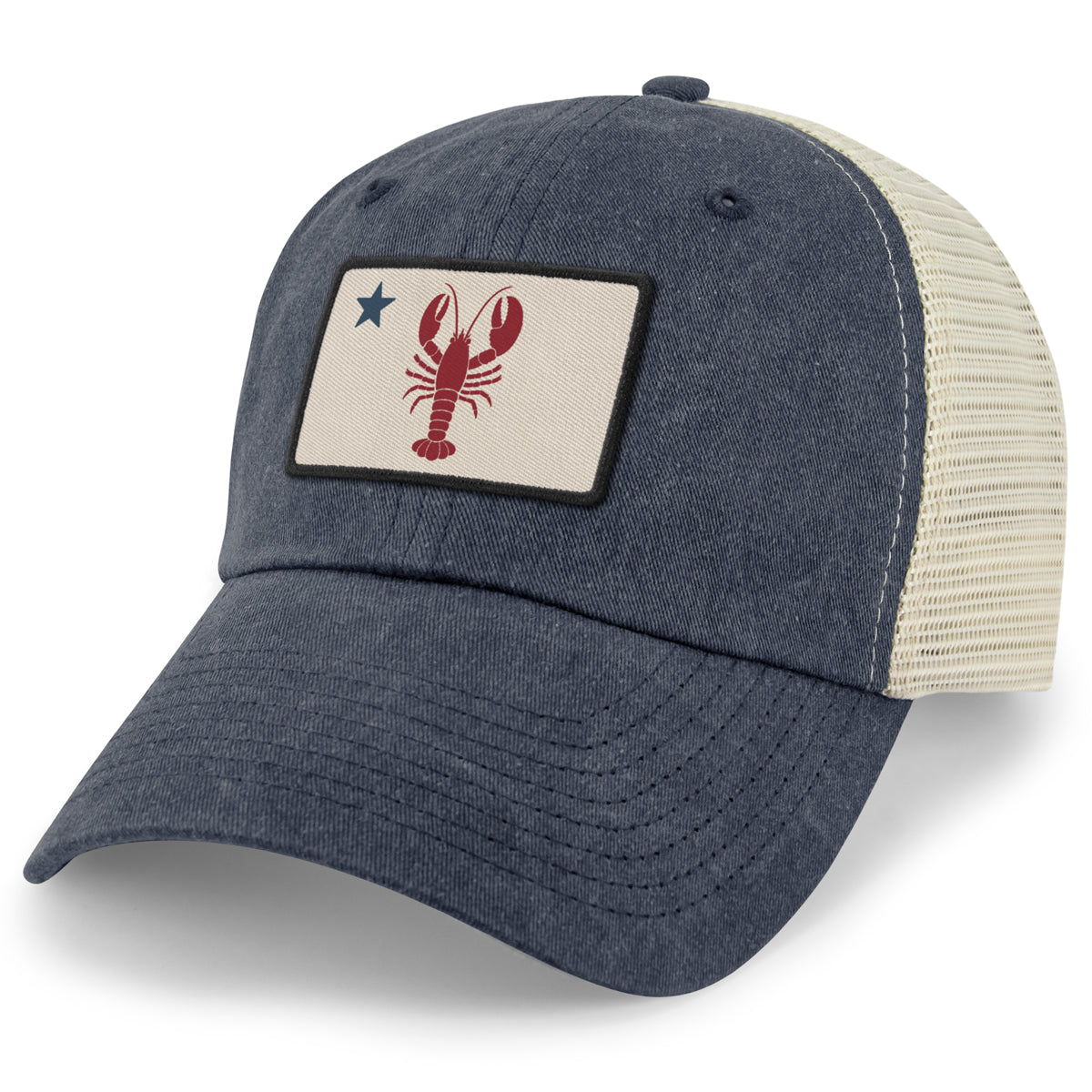 Maine Lobster Flag Relaxed Trucker Hat